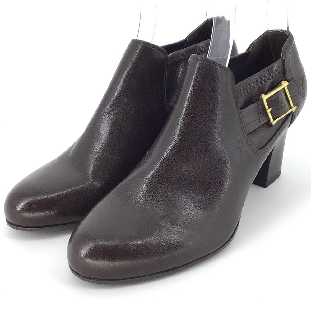 NEW Franco Sarto Rapport Brown Ankle Bootie